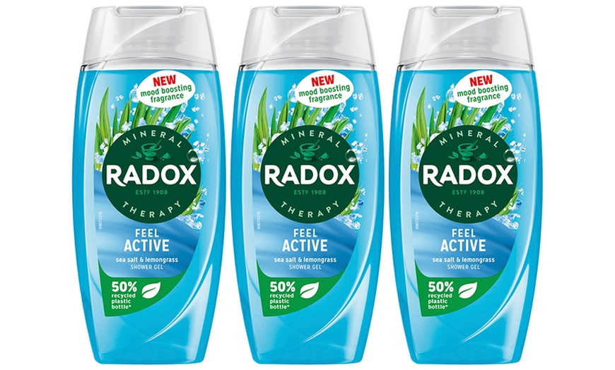 Image 28: Radox Mineral Therapy Shower Gel with Mood-Boosting Fragrance