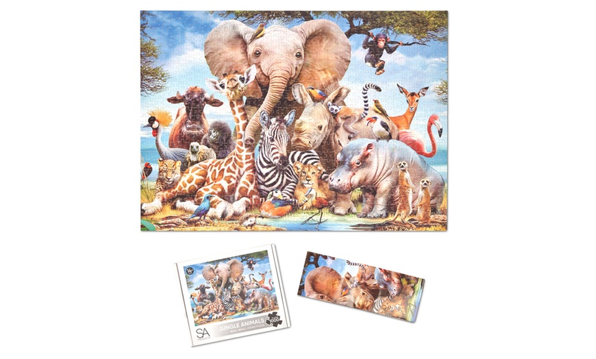 Image 4: 1000-Piece Jigsaw Puzzles