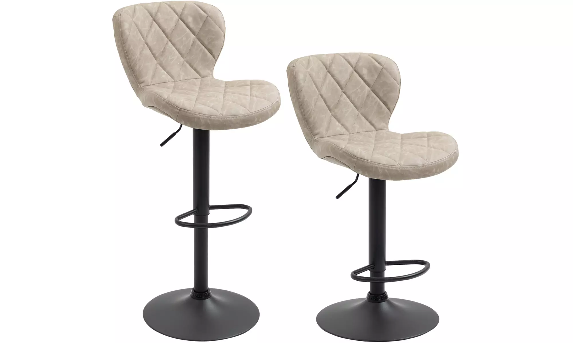 Set of Two HomCom Bar Stools
