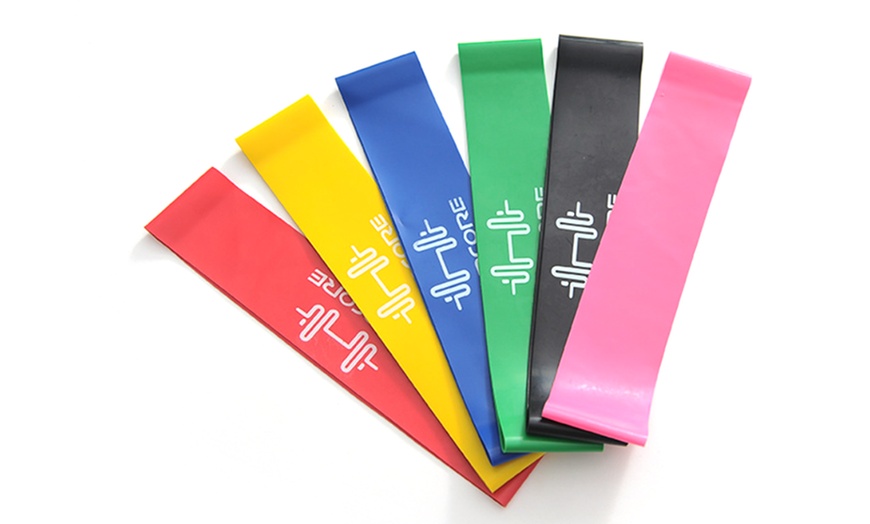 Image 9: Elastic Yoga Band Sets