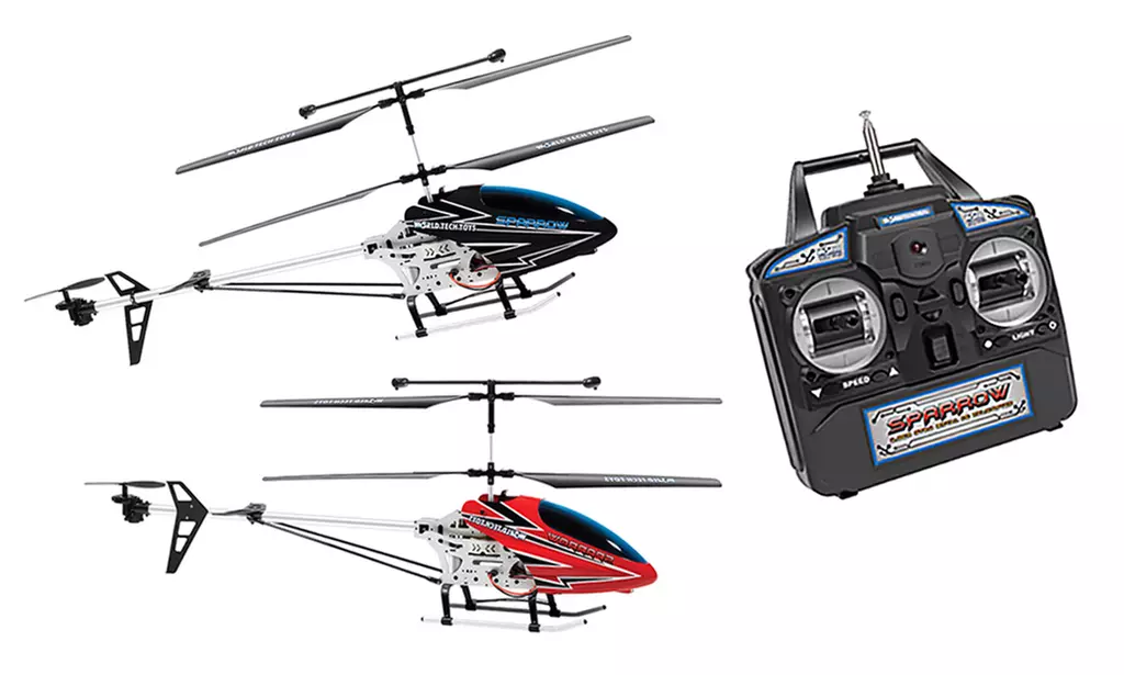 Metal Sparrow 3.5CH Outdoor RC Helicopter - Primary Image