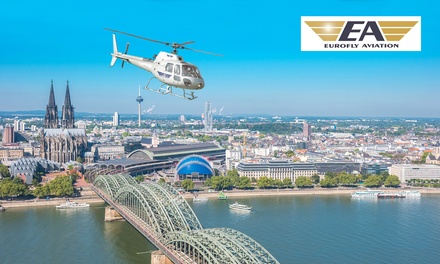 Für 1 Person: 20 Min. Rundflug im Raum Köln