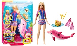 Barbie Dolphin Magic Snorkel Doll