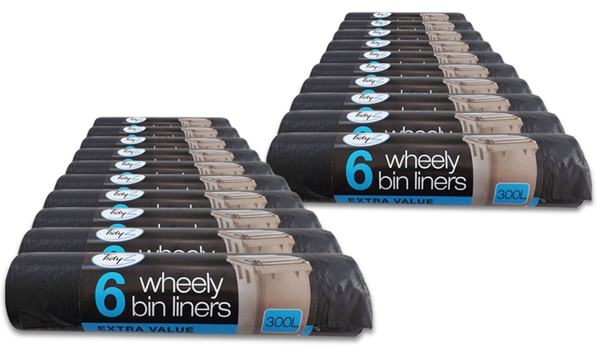 Image 8: TidyZ 300L Wheelie Bin Liners