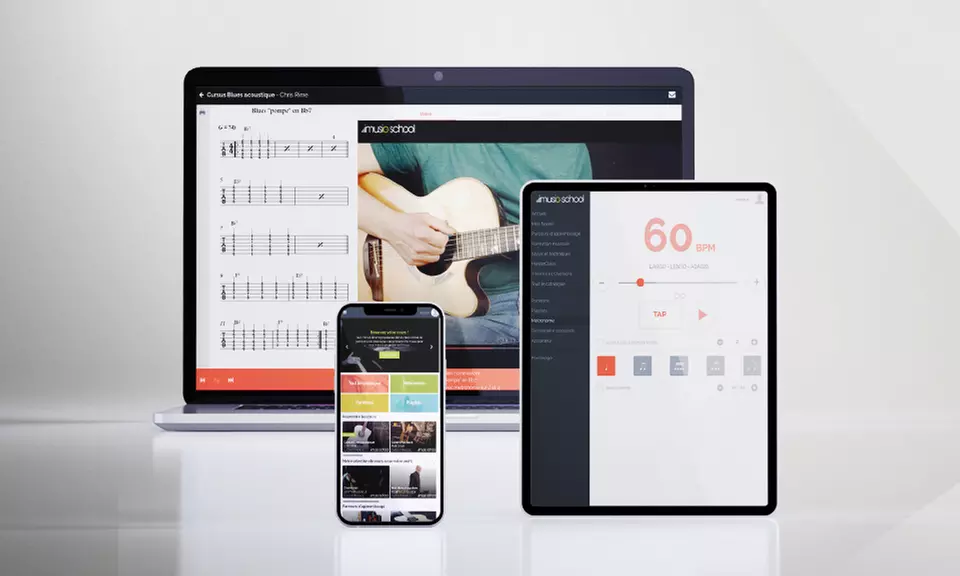 Accès d'1 mois au site imusic-school, la 1ère école de musique en ligne (40% de réduction) - Second Medium