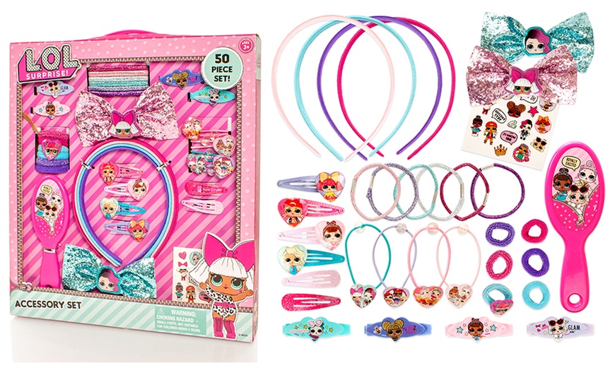 Image 1: LOL Surprise Hair Accessory Set