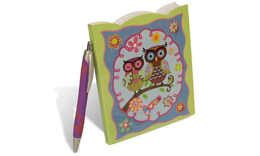 Image 18: Kandy Toys Owl Stationery Bundle