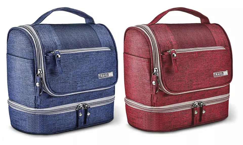 Trousse de toilette imperméable, coloris au choix