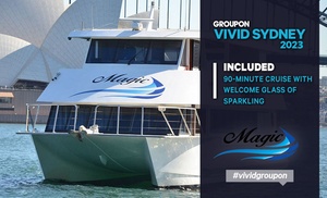 90-Minute Vivid Cruise and Drink for Adult or Child from Magic Cruises