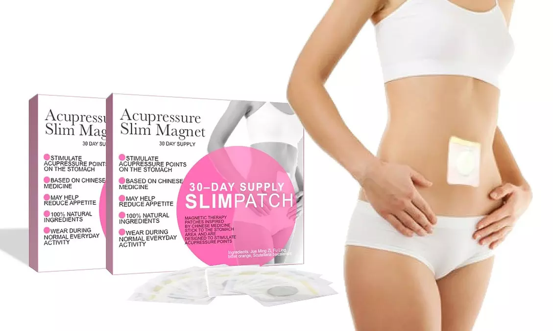 Acupressure Slim Magnet Patch (30 or 60 Day Supply) - Primary Image
