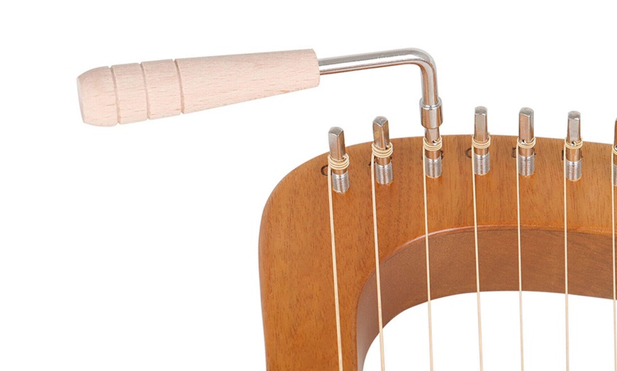 Image 6: 16-Strings Lyre Harp