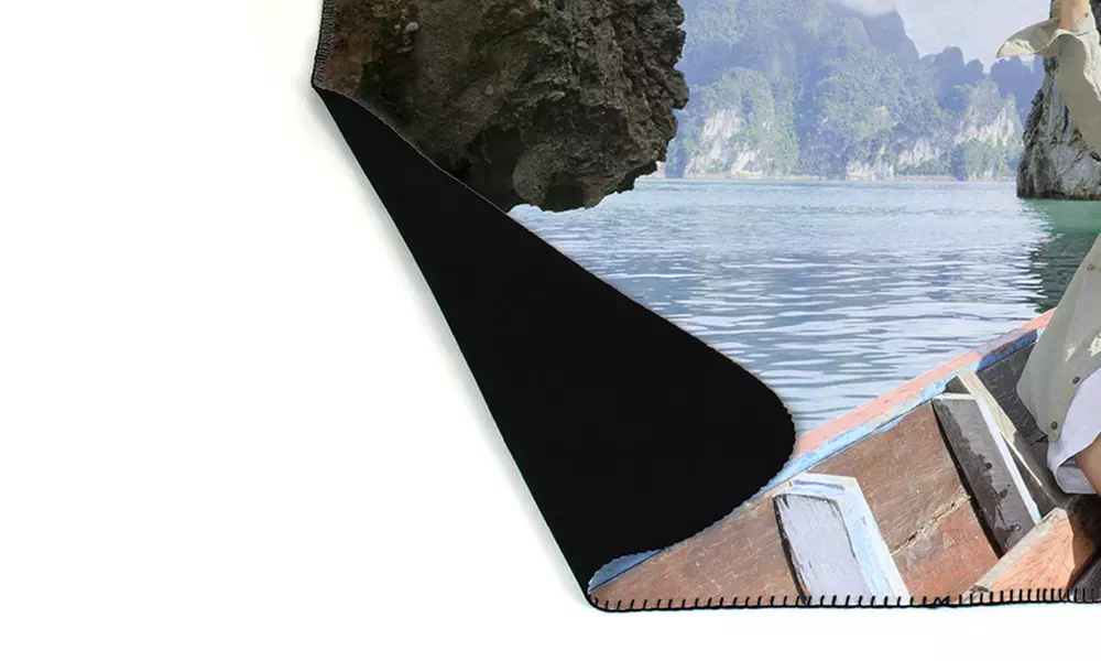One, Two, or Three Personalized Contrast-Stitch Photo Blankets from Ramco Lifestyles (Up to 83% Off) - Second Medium