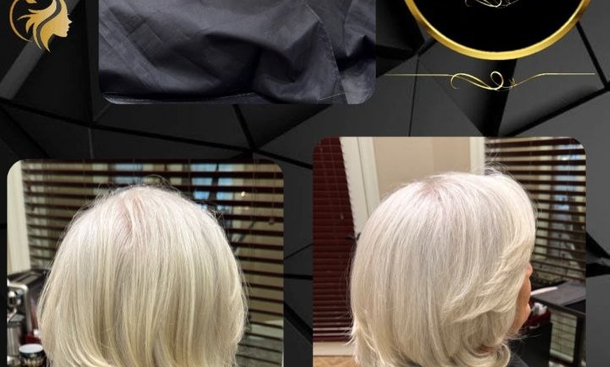 Image 8: 1 or 2 Single Process or Haircuts with Shampoo, Condition & Blow-Dry 