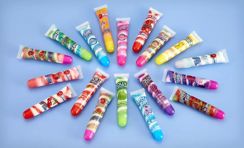 $4.99 for a Set of 6 Swirl-Tube Lip Glosses in Wonka, Hershey, or Airheads Flavors ($42 List Price) - Primary Image