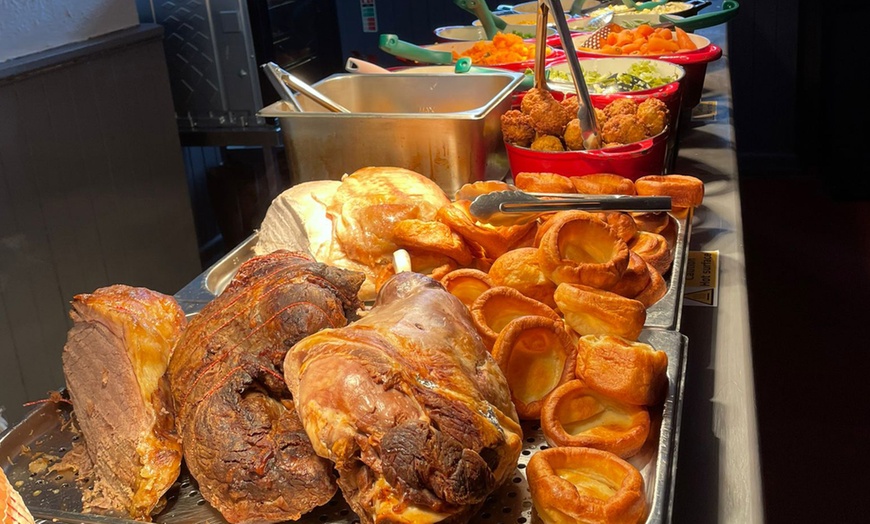 Image 5: Hearty Sunday Lunch with a Dessert or Carvery, Dessert & Drink for Two