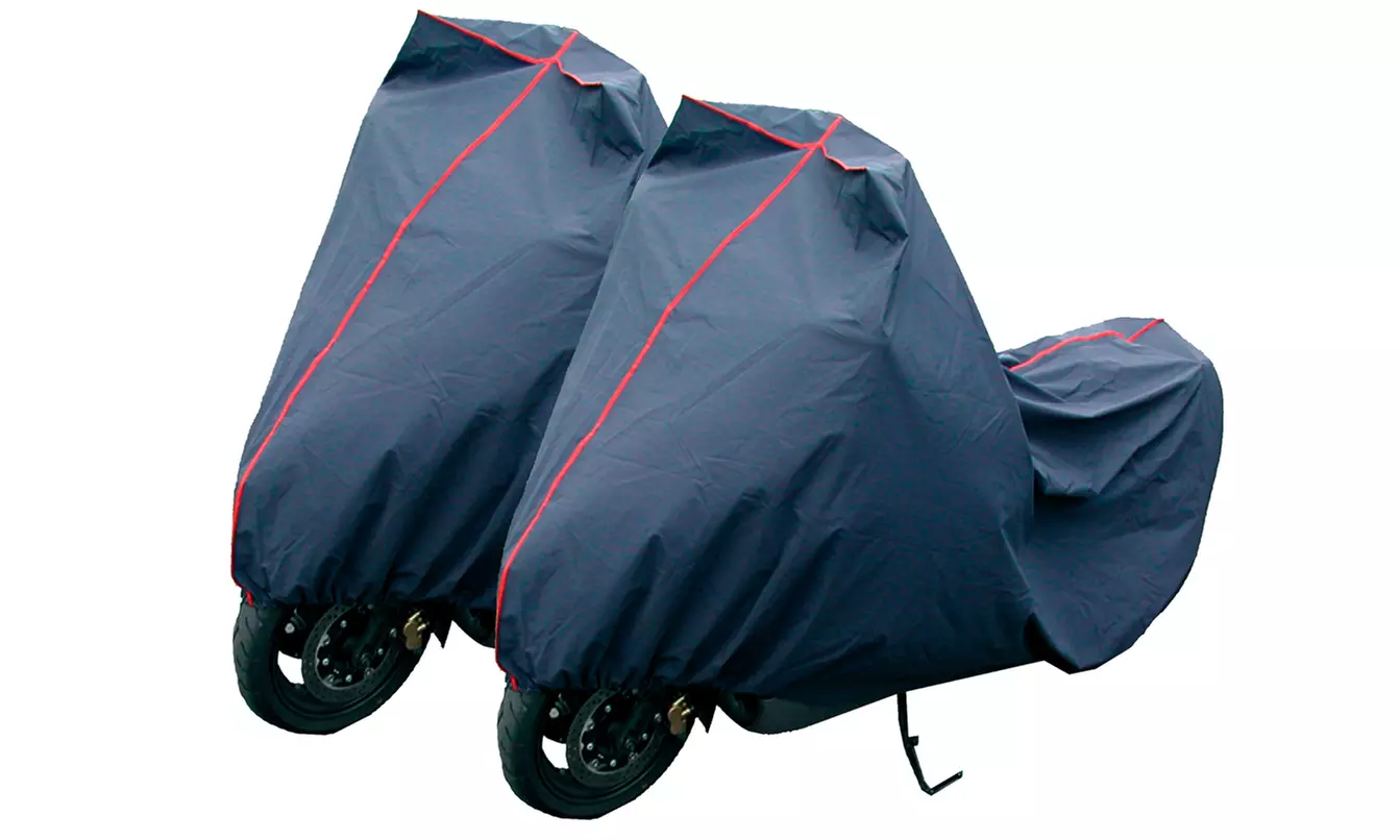 Lot de 2 housses de protection pour moto - Image 2