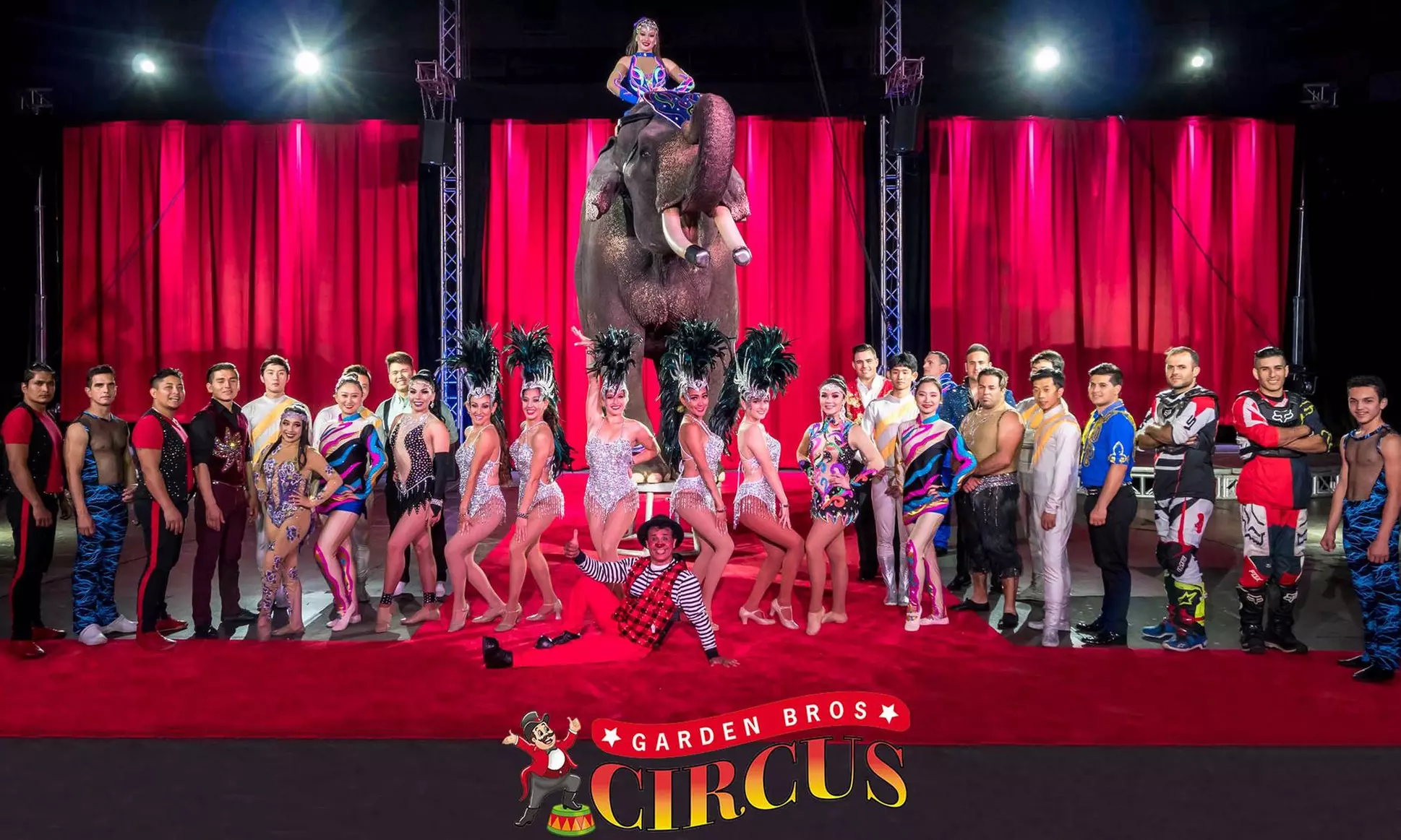 Garden Bros. Circus on October 30 at 4:30 p.m. or 7:30 p.m. - Primary Image