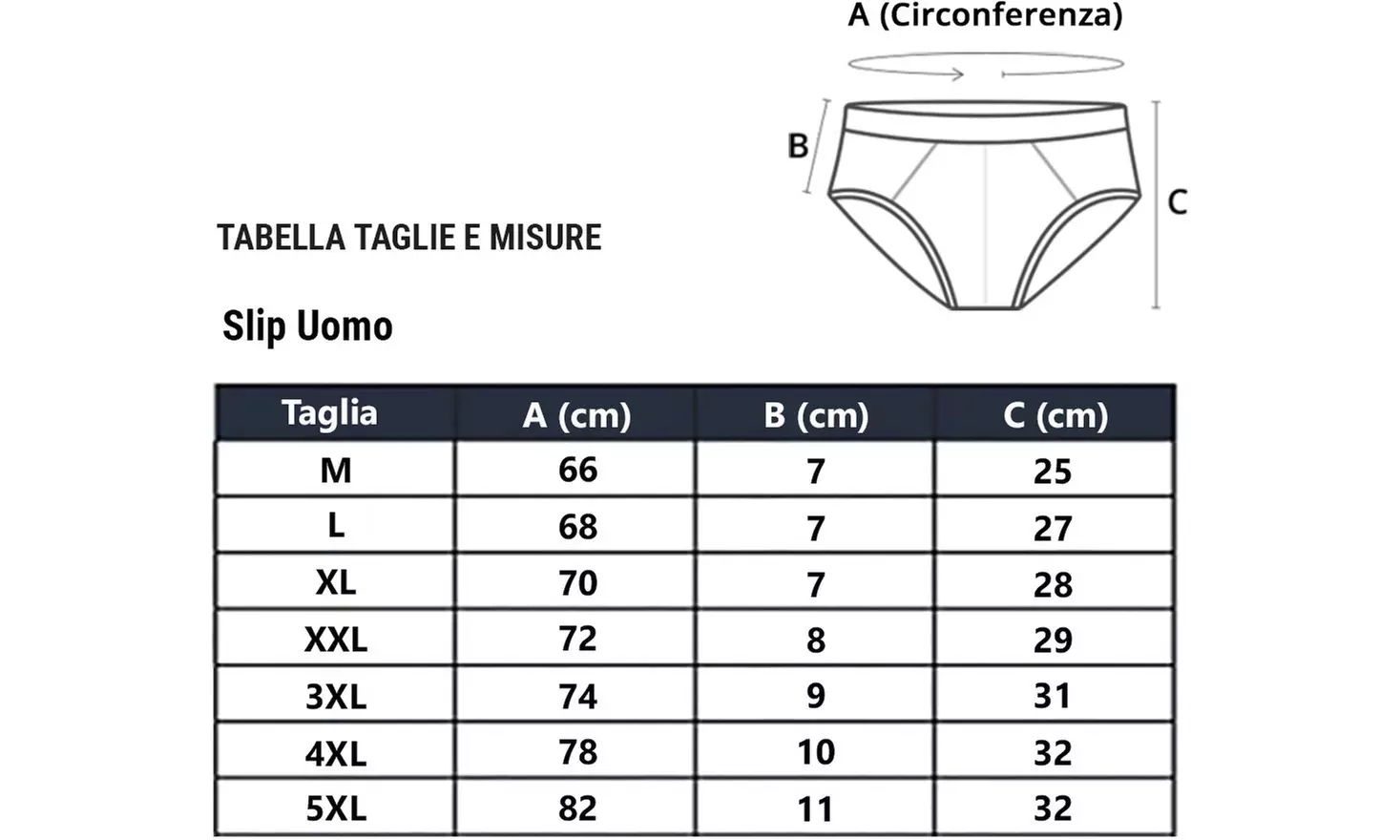 Set da 3, 6 o 12 slip o boxer da uomo Nottingham