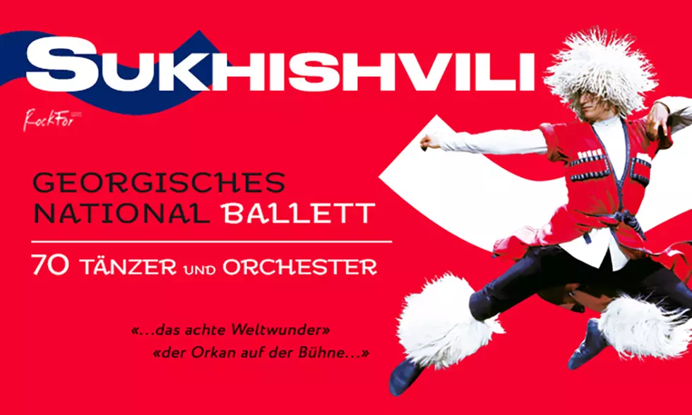 Das spektakuläre Georgische Nationalballet „Sukhishvili“ im Oktober und November 2023 (bis 37% sparen) - Primary Image