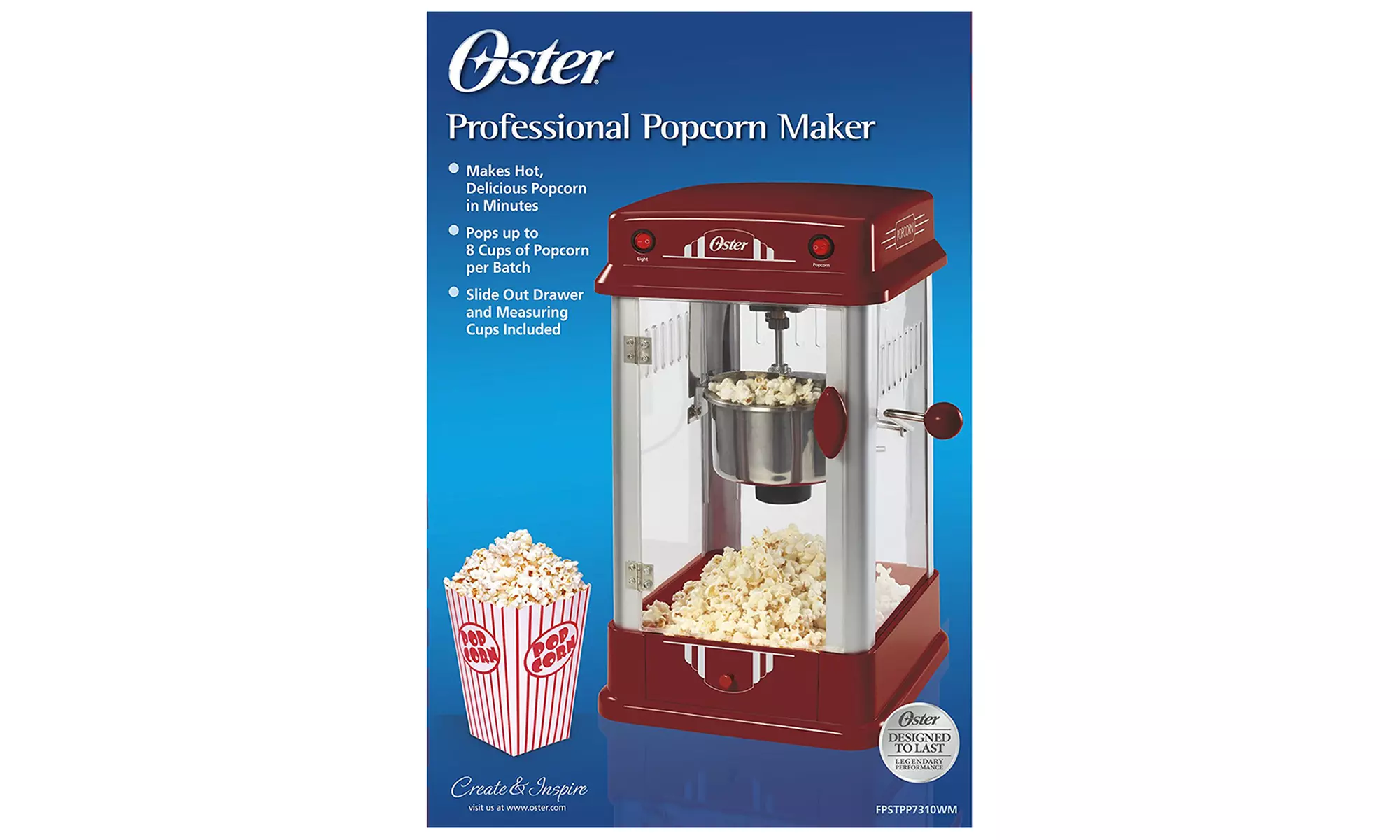Oster Old Fashioned Theater-Style Popcorn Maker - Second Medium