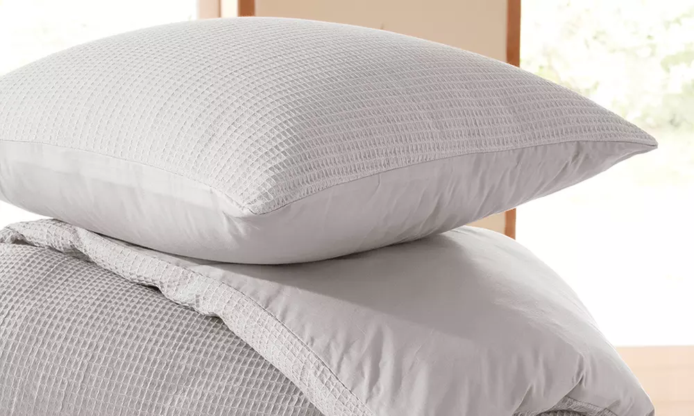 Honingraat katoenen dekbedovertrek set