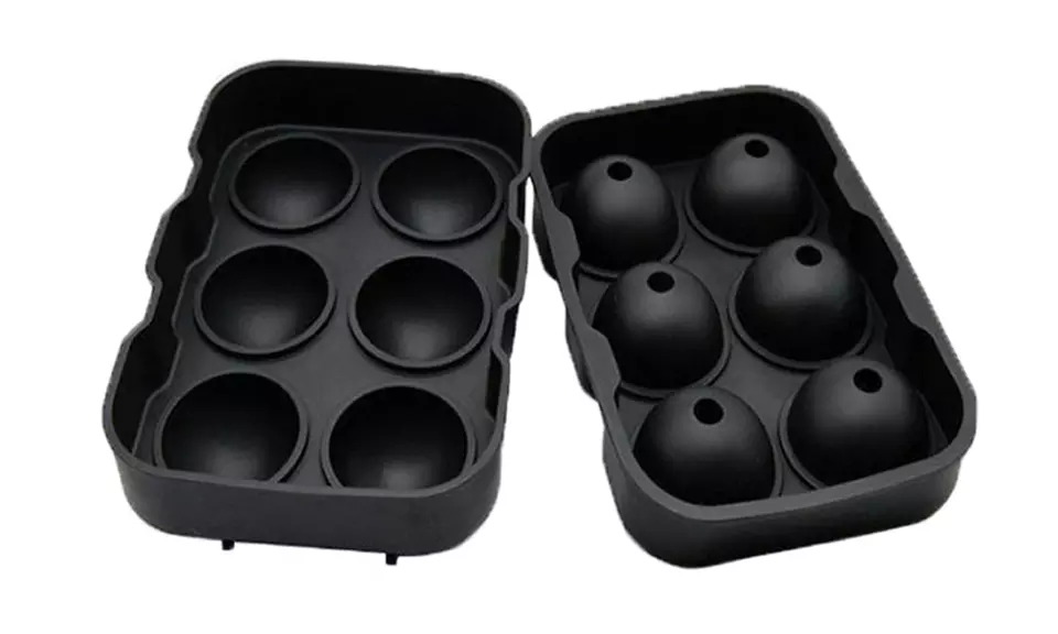 Moule à glaçons en silicone alimentaire, 6 glaçons