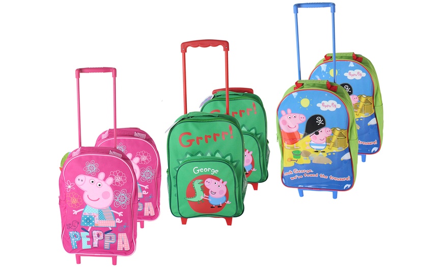 Image 1: Peppa Pig Trolley Case