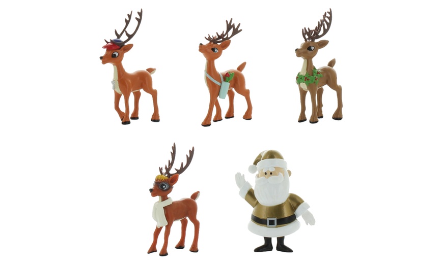 Image 4: 18 TEAM Rudolph Mini Figures