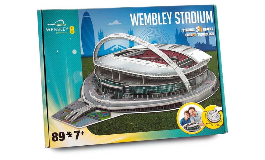 Image 9: University Games 3D Football Stadium Puzzles