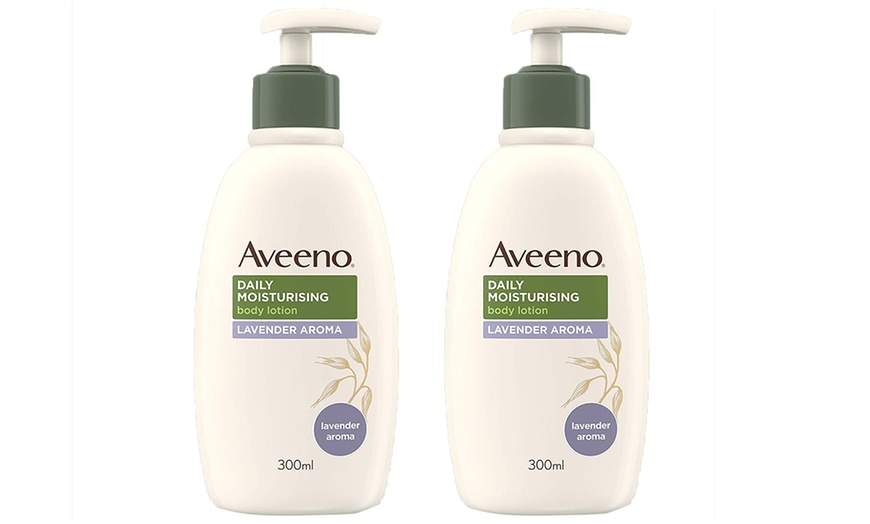 Image 2: Aveeno crema hidratante corporal de lavanda 300 ml