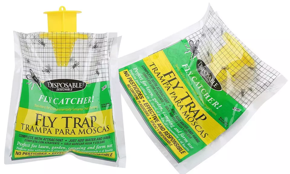 Jusqu'a 6 attrapes mouches non toxiques pour le jardin Haven - Primary Image