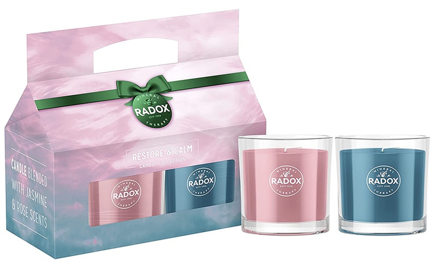 Image 1: Up to Four Two-Piece Radox Restore and Calm Collection Gift Sets