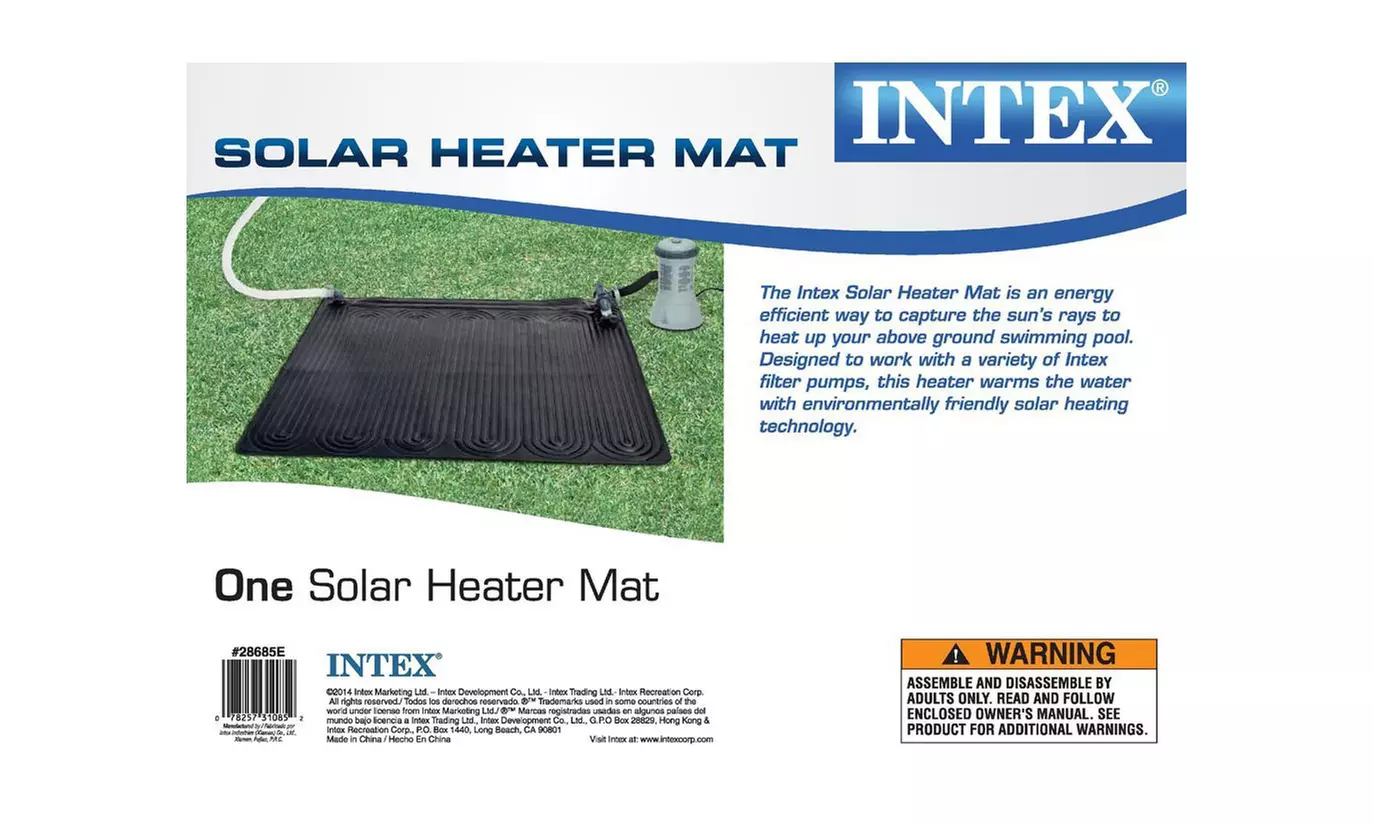 Intex Solar Heater Mat for Above-Ground Swimming Pools - Second Medium