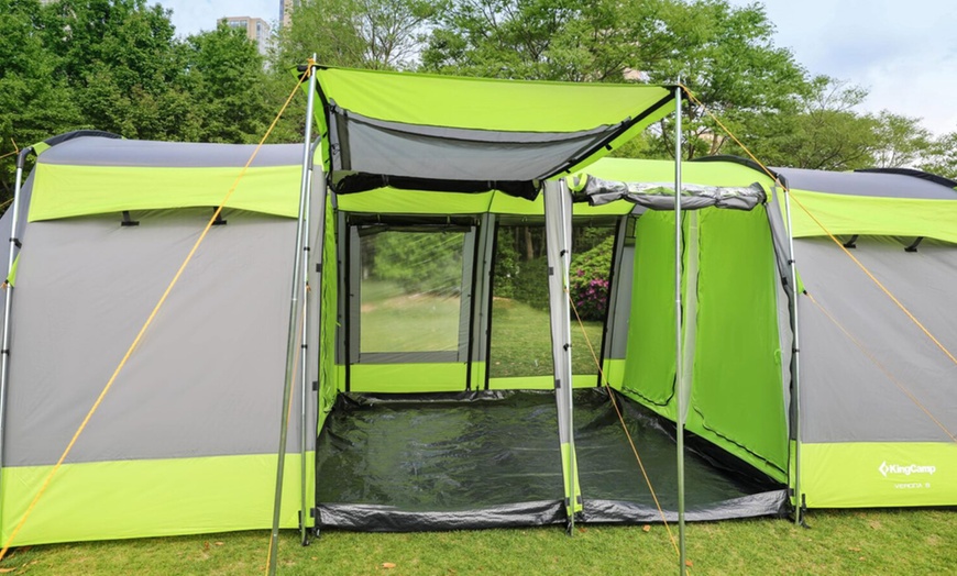 Image 32: Tiendas de campaña con gran espacio e impermeabilidad Kingcamp
