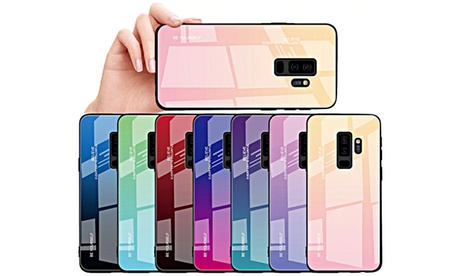Cover in vetro temprato per smartphone Samsung Galaxy S8, S8 Plus, S9 e S9 Plus, disponibile in vari colori