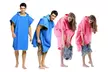 Blu Apparel Mikrofaser Bademantel / Strandponcho zum Wechseln in Farbe nach Wahl - Second Medium