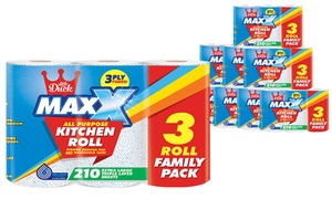  12 Rolls of Little Duck Jumbo 3-Ply Kitchen Towels With Free Delivery 