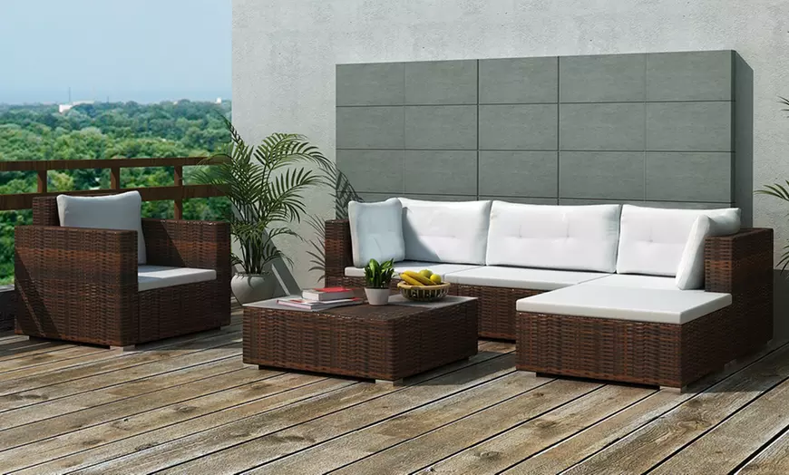 Image 23: Tuinset poly rattan