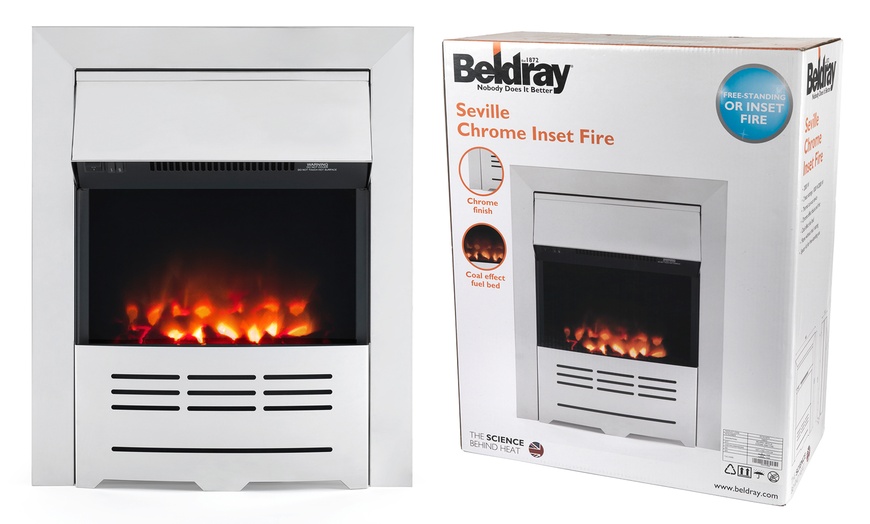 Image 7: Beldray Inset Fire Places