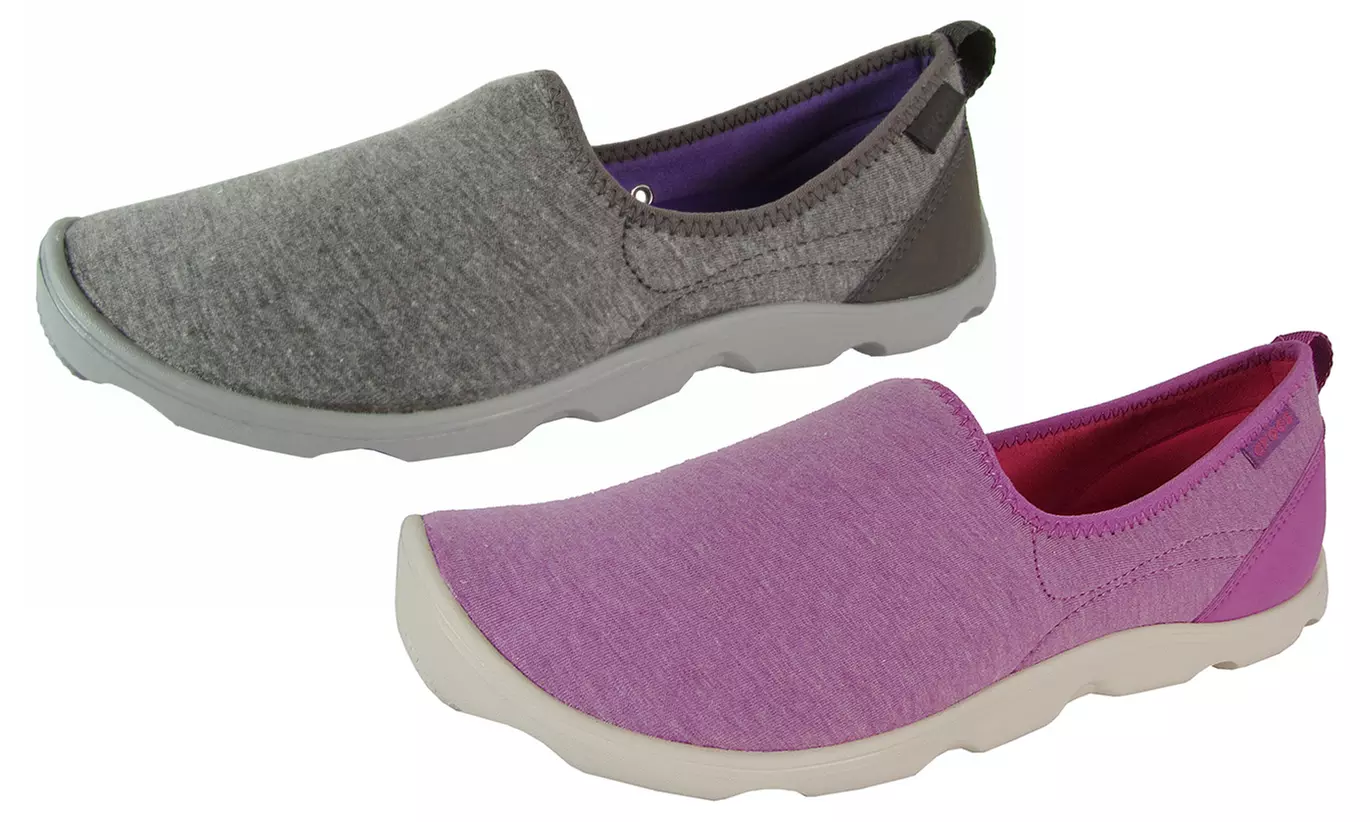 Crocs Duet Busy Day Heather Loafer Women's Skimmer Shoes - Primary Image