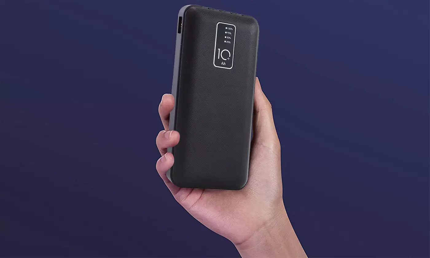 Batería externa de 2000 mAh para móvil, tablet o PC