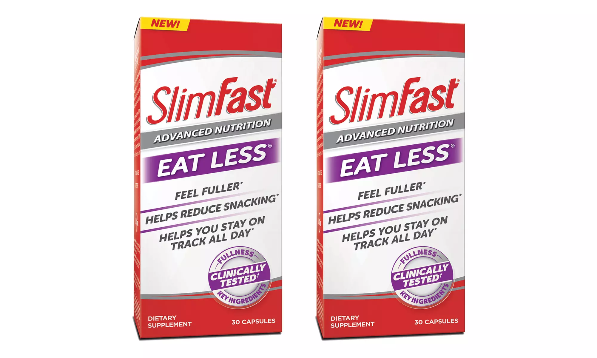 SlimFast Eat Less Appetite-Control Supplement (30 Count) - Primary Image