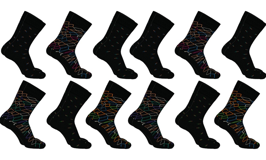 Image 16: Lot de 6 ou 12 chaussettes longues 39-46 Enrico Coveri