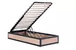 Lit coffre industriel Boston de la marque Sampur, avec matelas en option, livraison offerte - Second Medium