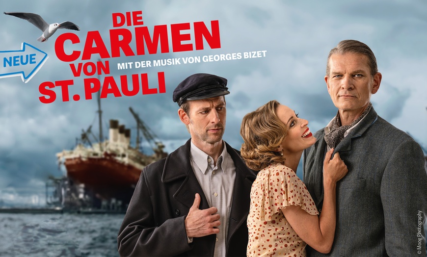 Image 1: Ticket für "Die Carmen von St. Pauli" im November im St. Pauli Theater