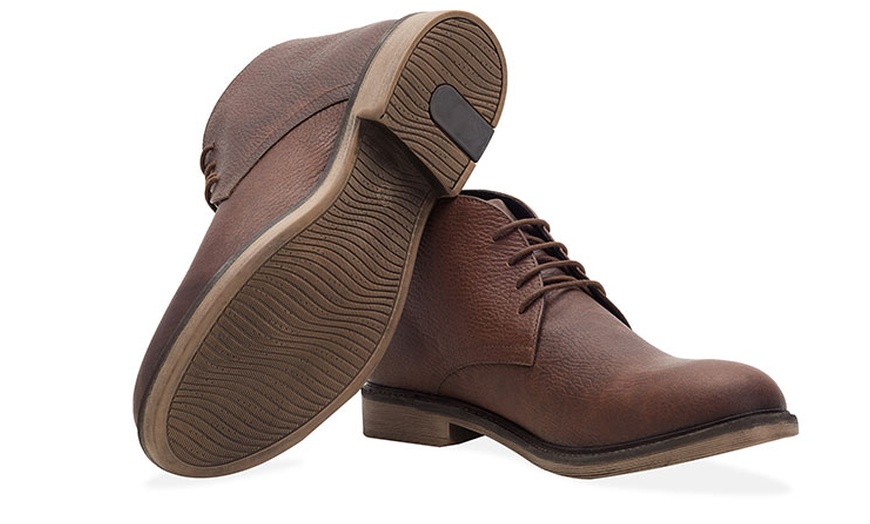 Image 12: Redfoot Leren Chukka-laarzen