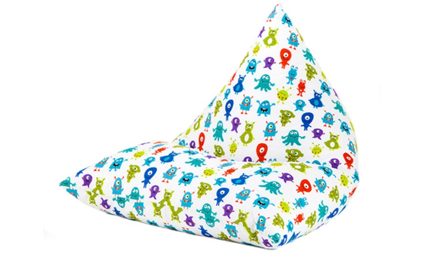 Image 4: Kids' Pyramid Bean Bag