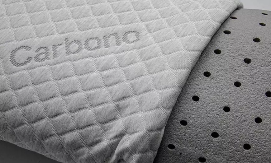 Image 7: Colchón visco olimpo con base tapizada y almohada viscoelástica