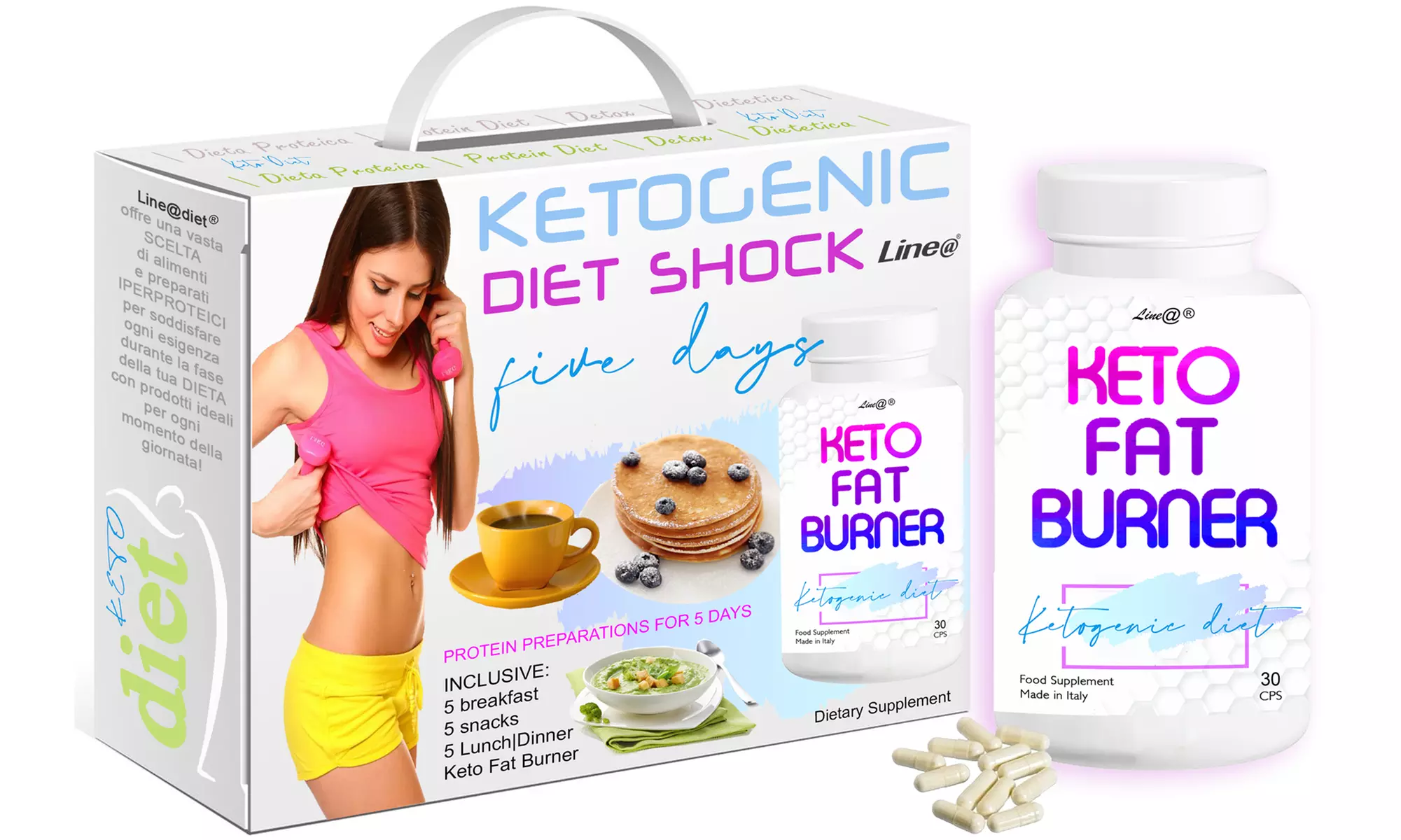 Line@Diet Ketogenic 5-Tage-Diät (bis zu 208,10€/1kg)