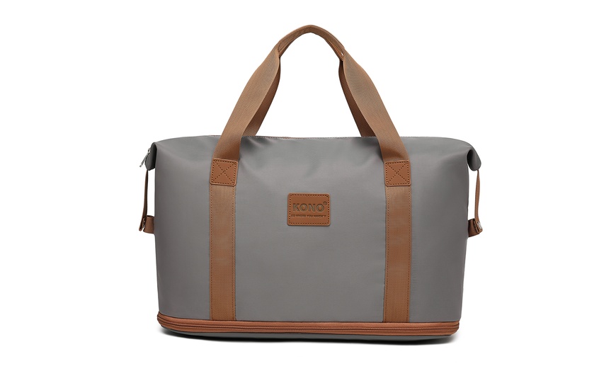 Image 15: Kono Six Piece Luggage Set Hard Shell Suitcase 